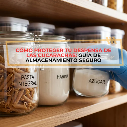 Cómo Proteger tu Despensa de las Cucarachas: Guía de Almacenamiento Seguro